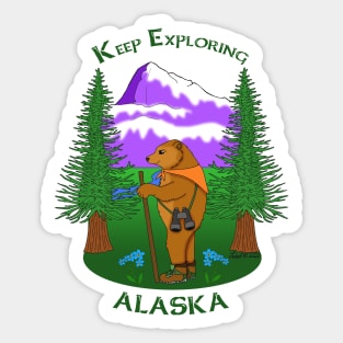 Keep Exploring Sticker